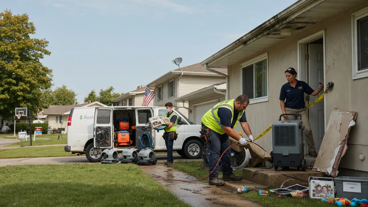Water Damage Restoration in Coello, IL near me